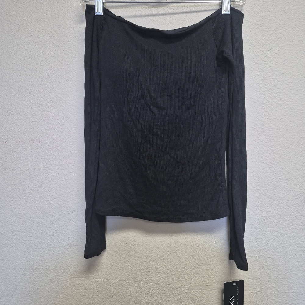 Klassy Network Black Long Sleeve Blouse